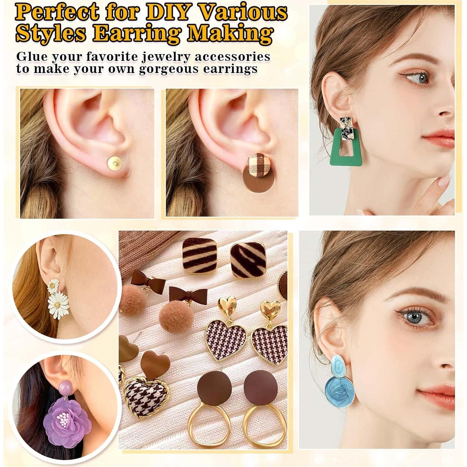 Kit de Fabricación de Joyería Evatage con 1002 Piezas y Pegamento