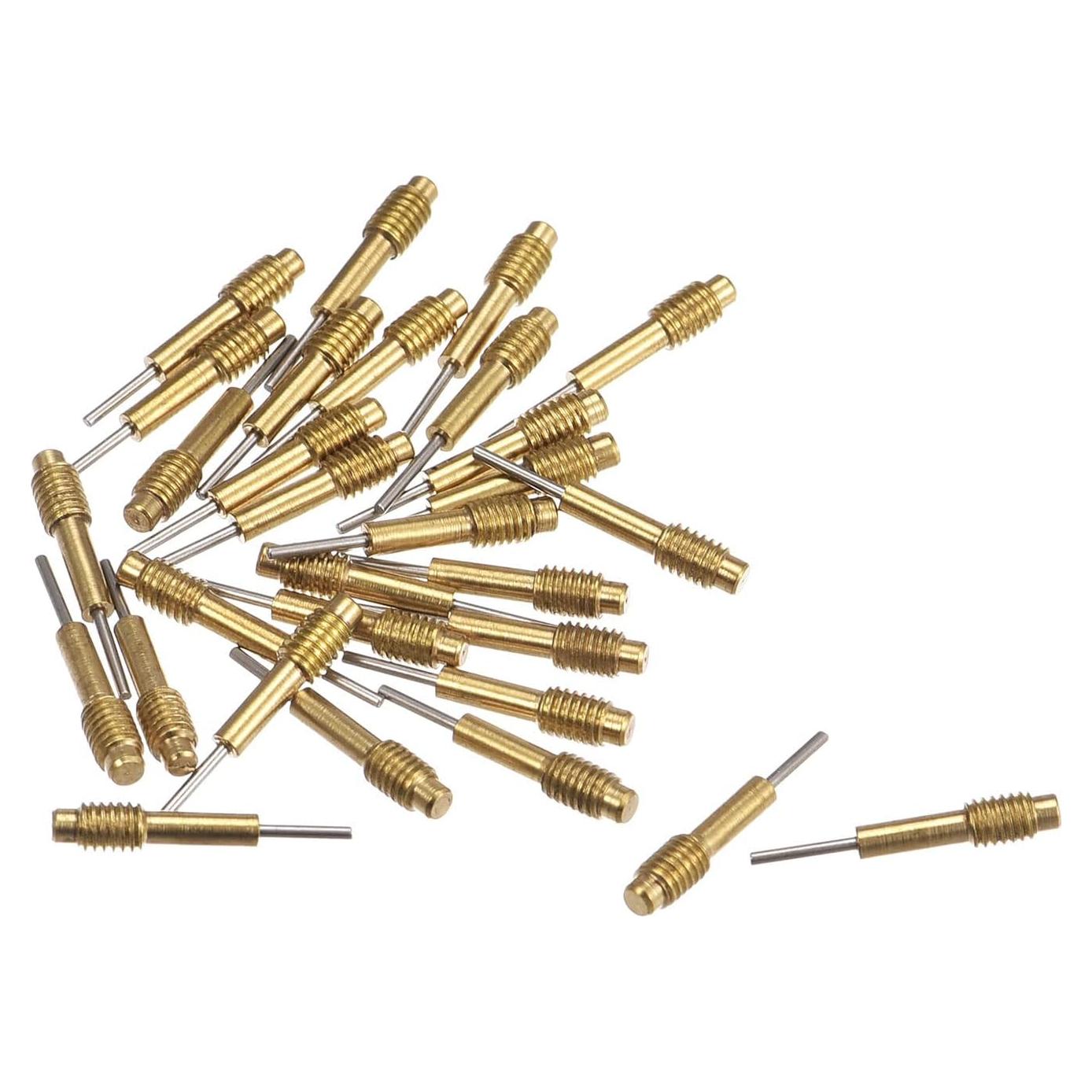 30 Pines de Reemplazo uxcell para Herramienta de Reloj 0.8mm