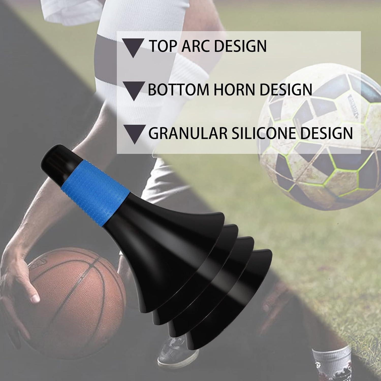 8 Conos Deportivos JRONG Tols para Entrenamiento de Agilidad