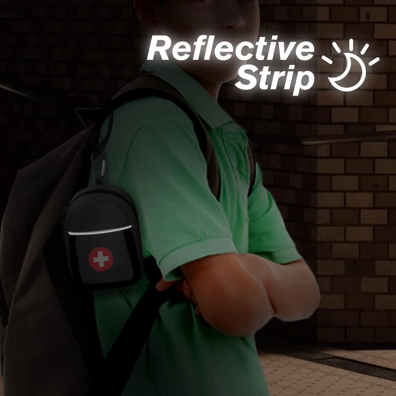 Bolsa de Transporte de Medicamentos Aislada SITHON - Negro