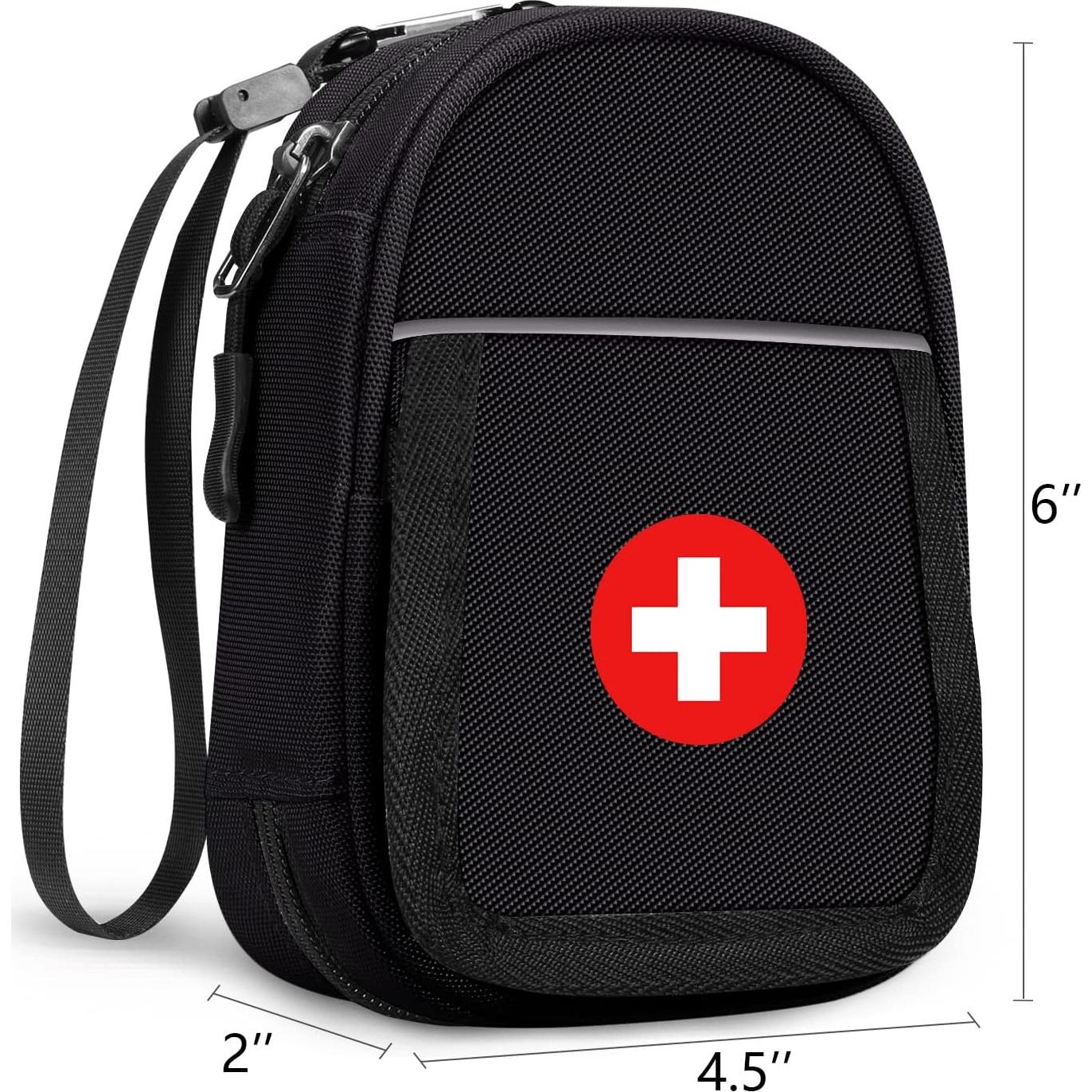 Bolsa de Transporte de Medicamentos Aislada SITHON - Negro