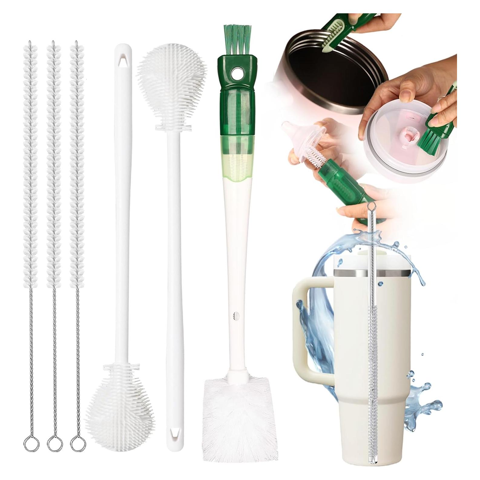 Juego de Cepillos Limpiadores de Botellas Dosanlues 6 Piezas