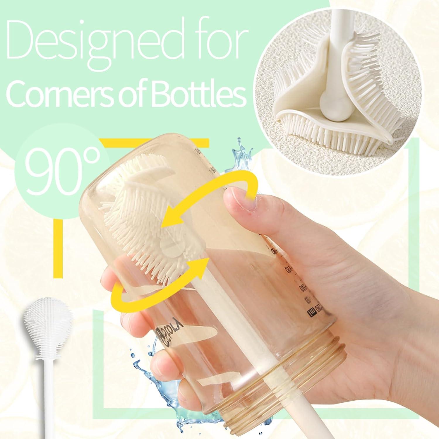 Juego de Cepillos Limpiadores de Botellas Dosanlues 6 Piezas