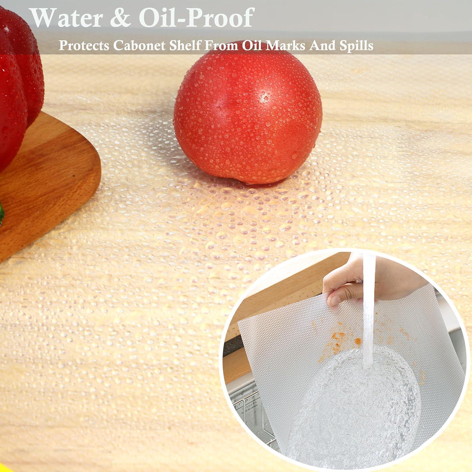 Forro de Estante Antideslizante MBSRITY 25.4cm x 609.6cm Claro