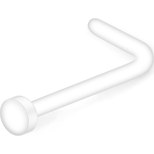 Anillos de Nariz Retenedores Ruifan 22G Bioflex Claro 20PCS