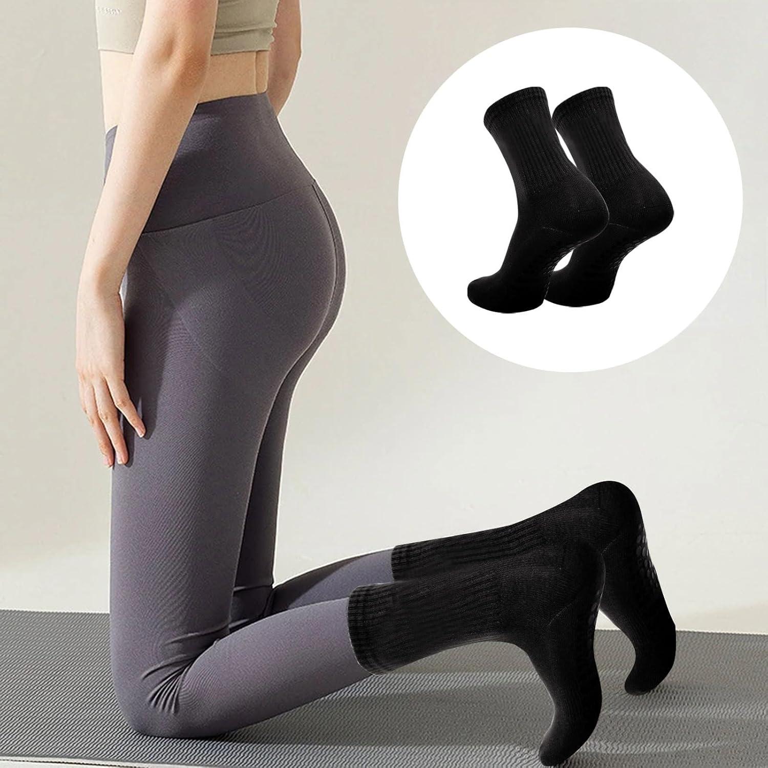 3 Pares de Calcetines Antideslizantes para Yoga Pddstance
