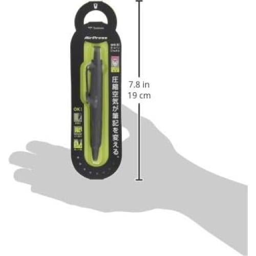 Bolígrafo Tombow Airpress 0.7mm Negro Total Presurizado