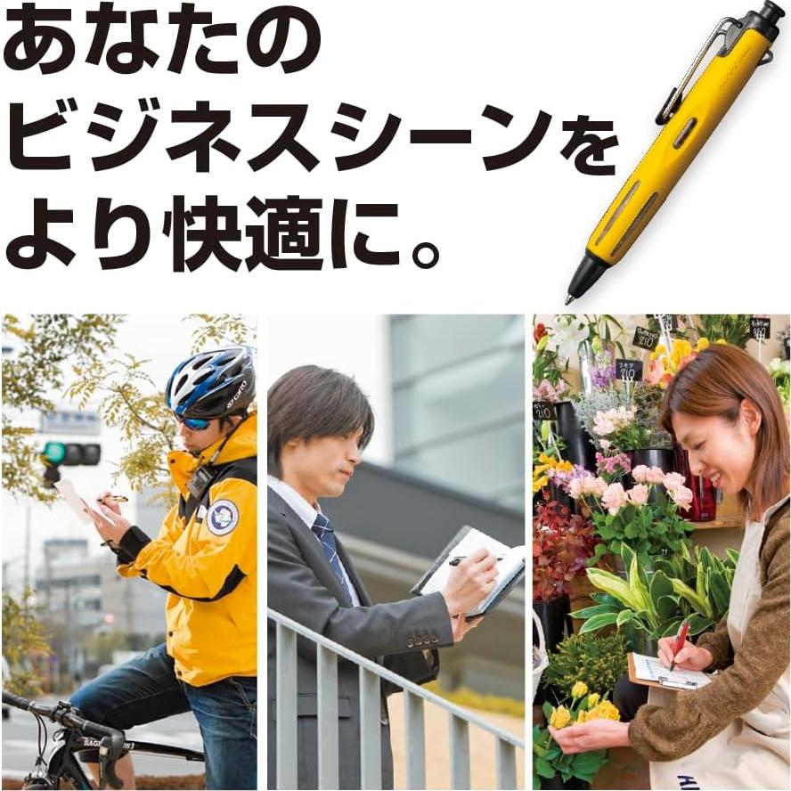 Bolígrafo Tombow Airpress 0.7mm Negro Total Presurizado