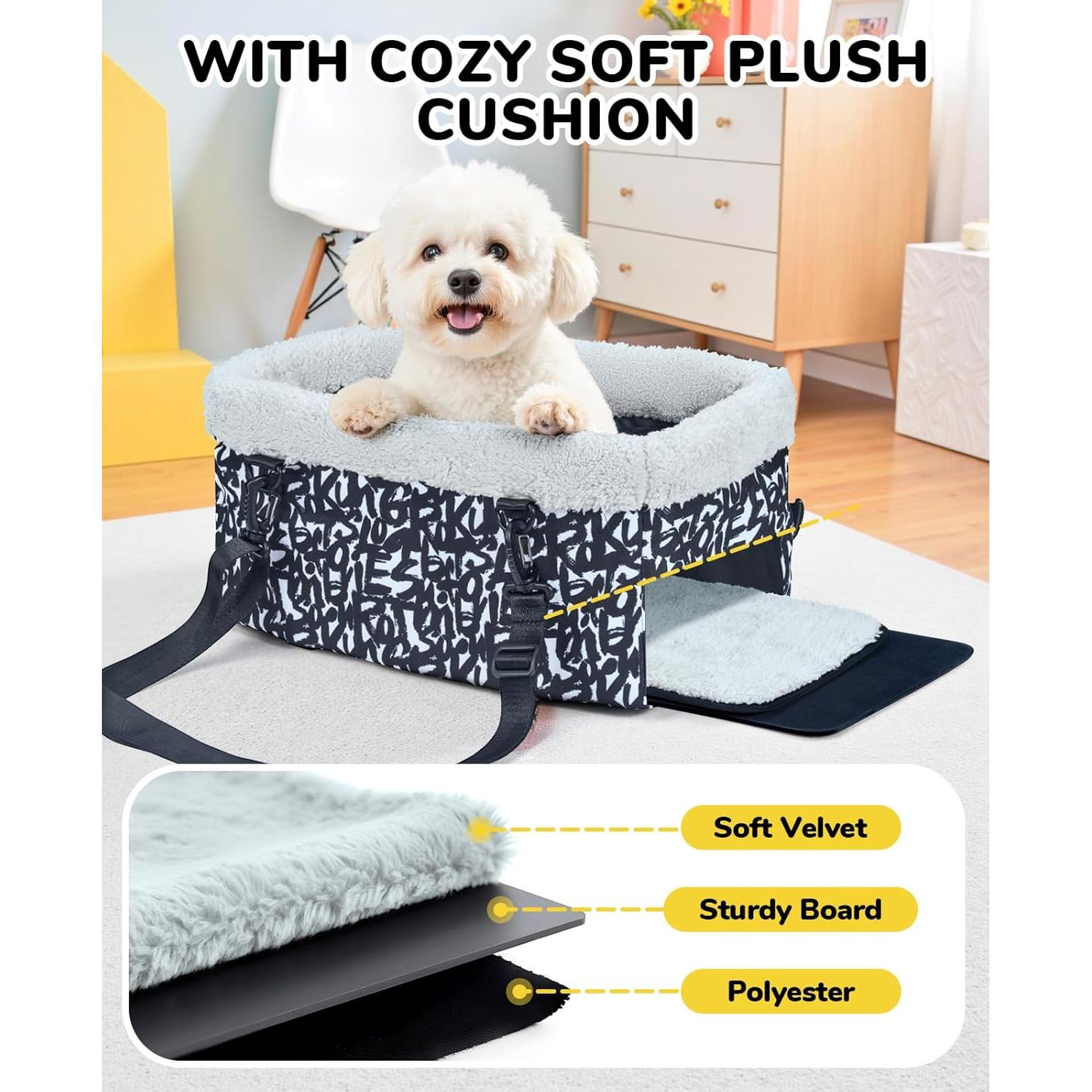 Asiento Elevador para Perros BurgeonNest Graffiti 5 kg