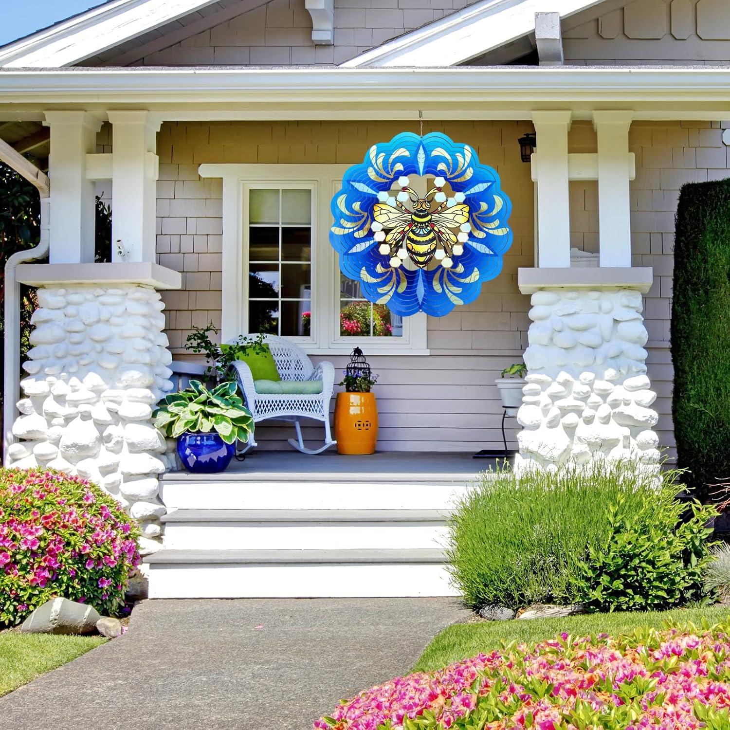 Giroscopio Cinético 3D Colorido GOTOME Abeja 30.48cm Decoración