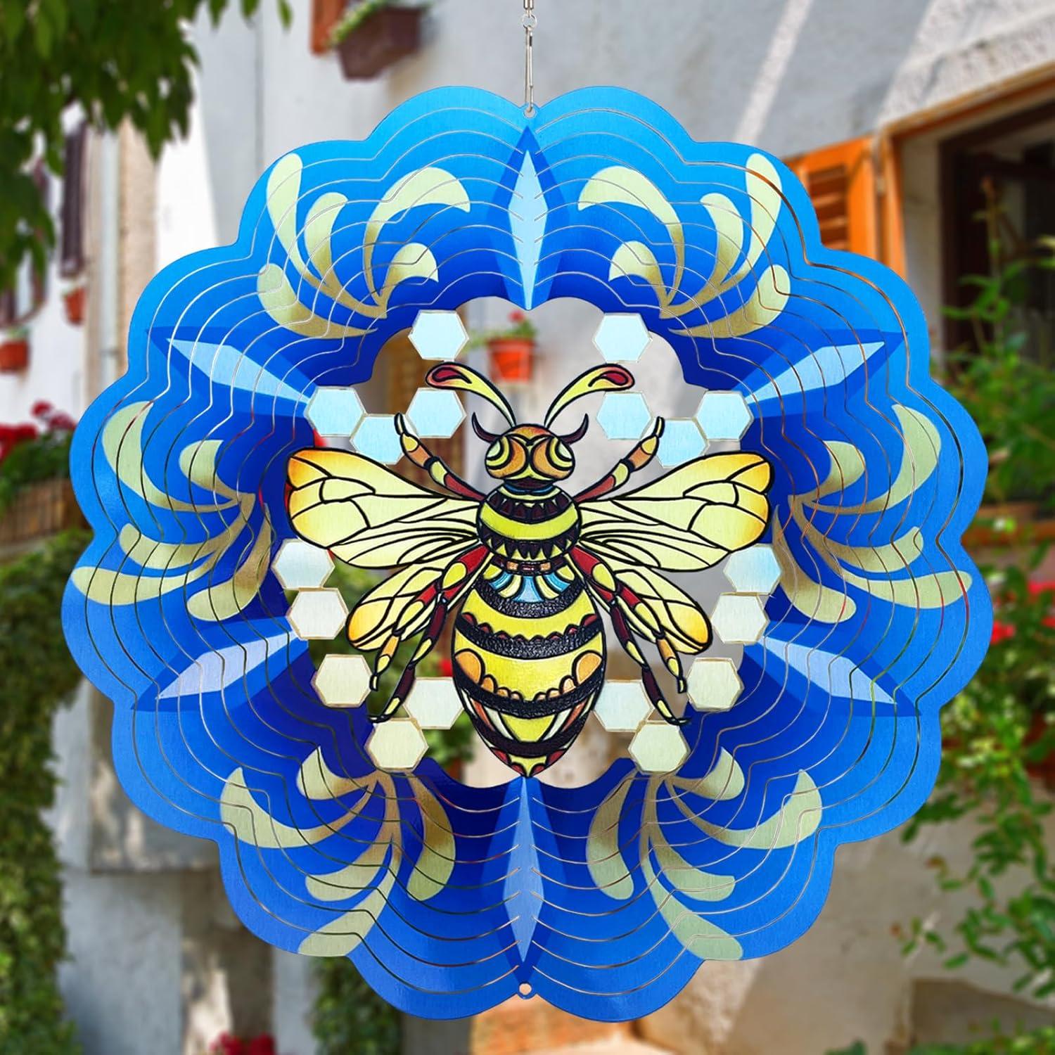 Giroscopio Cinético 3D Colorido GOTOME Abeja 30.48cm Decoración