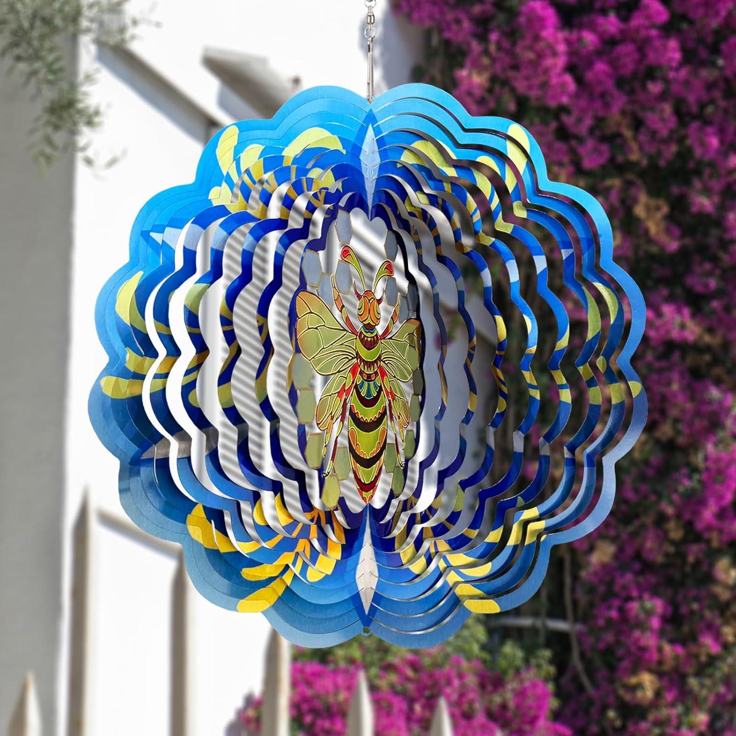 Giroscopio Cinético 3D Colorido GOTOME Abeja 30.48cm Decoración