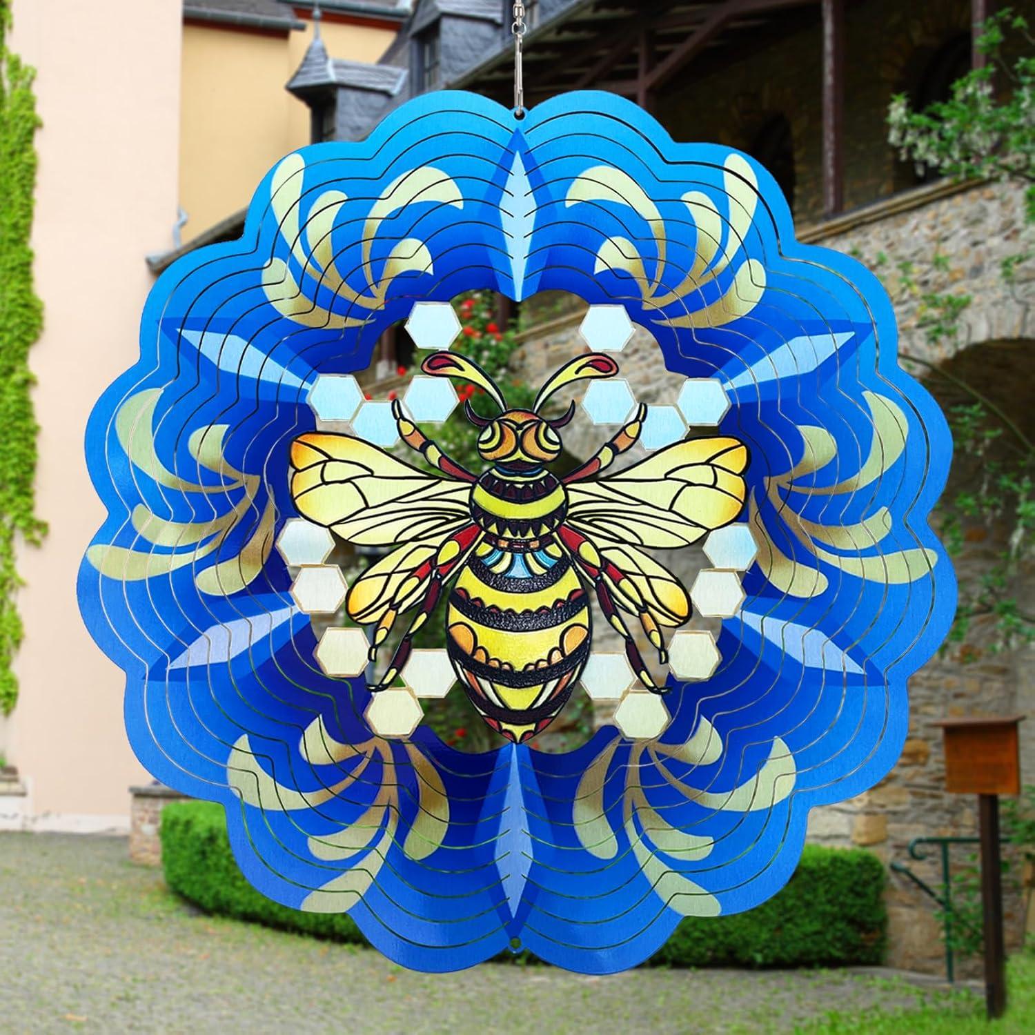 Giroscopio Cinético 3D Colorido GOTOME Abeja 30.48cm Decoración