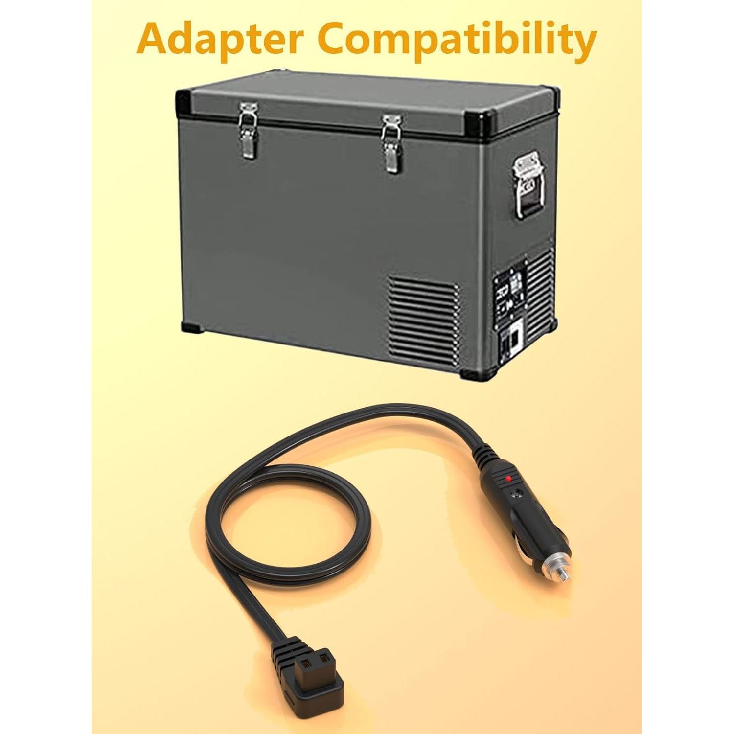 Cargador de coche 12V/24V Haiyistar para frigorífico 5m