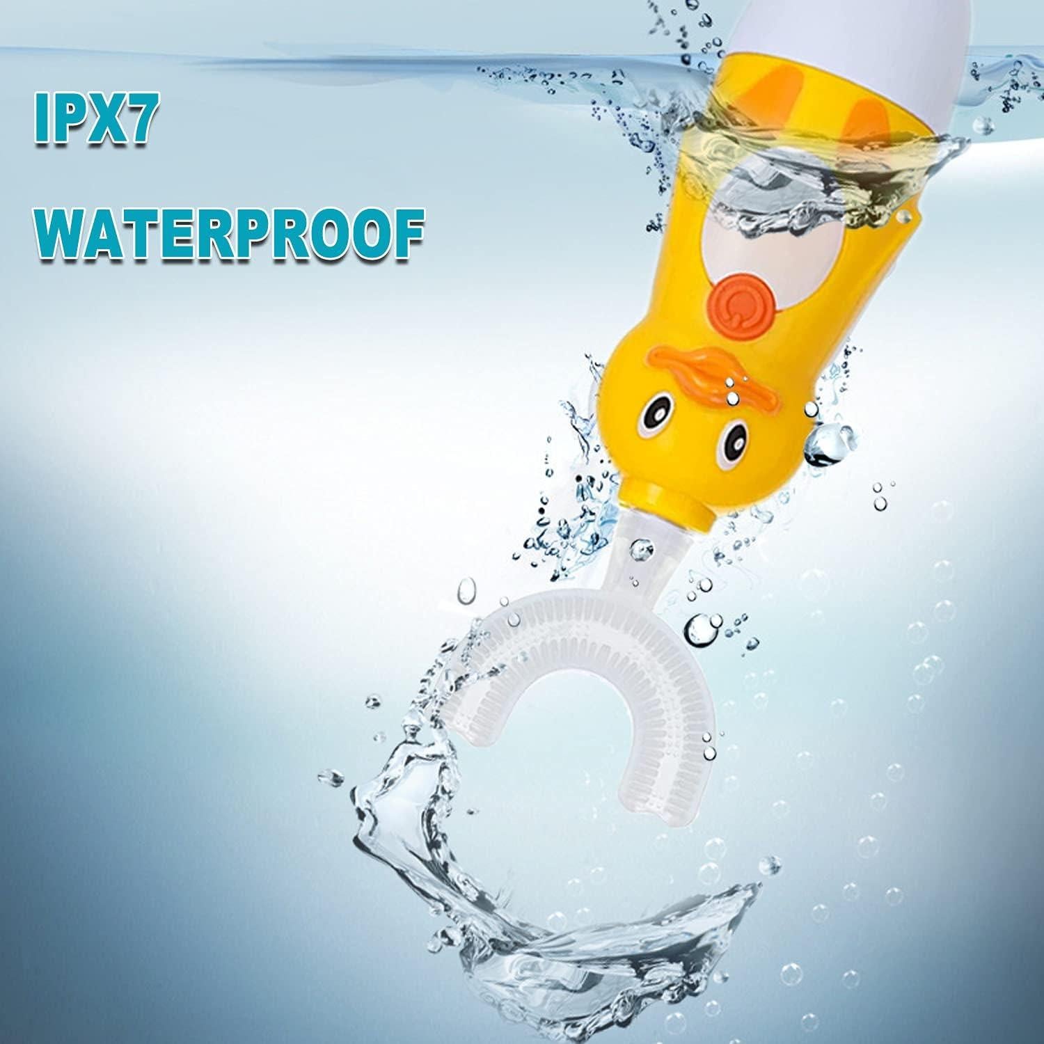 Cepillo de dientes eléctrico Caromolly U+2 para niños 2-6 años