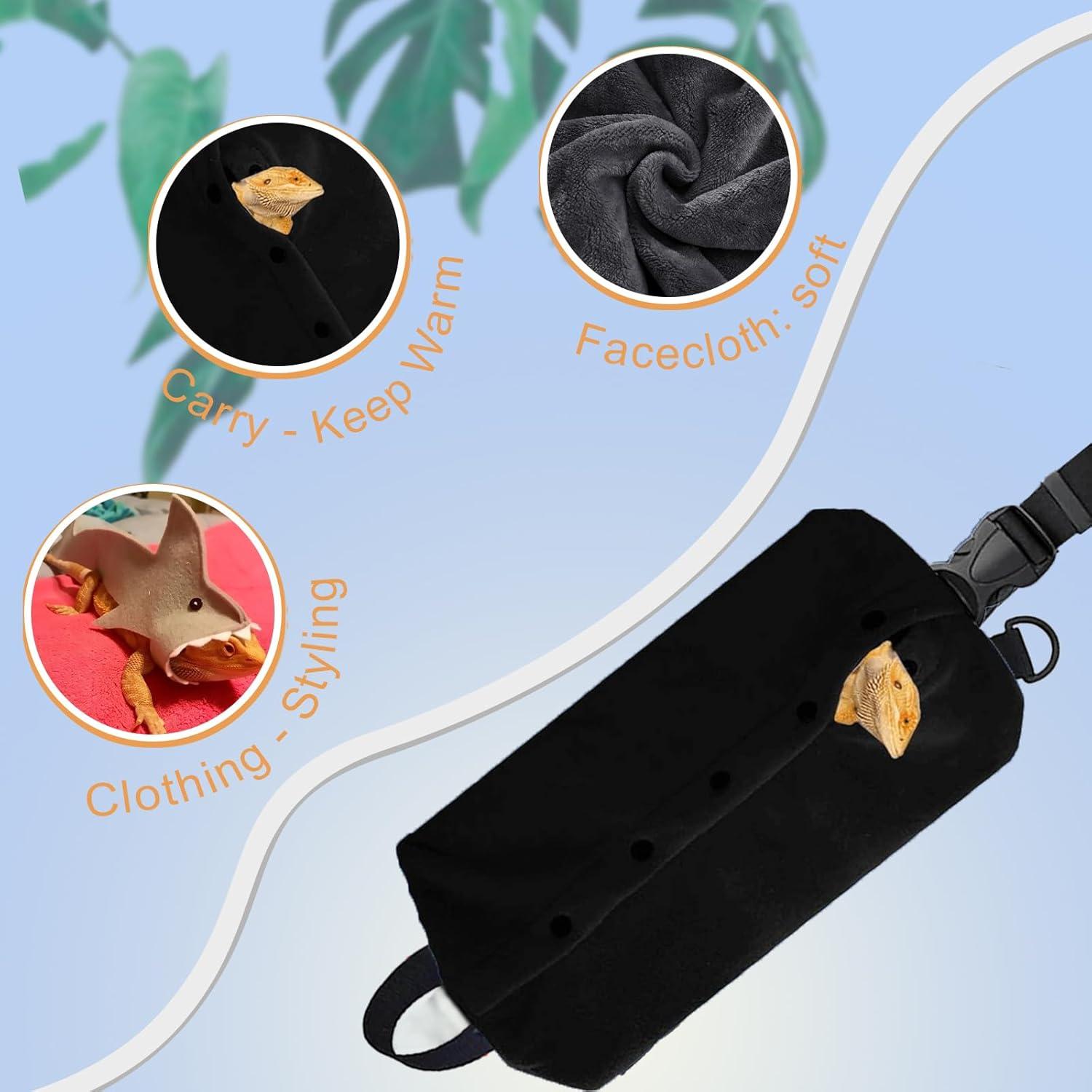 Juego de Transporte para Dragón Barbudo HNCH - Correa y Disfraz