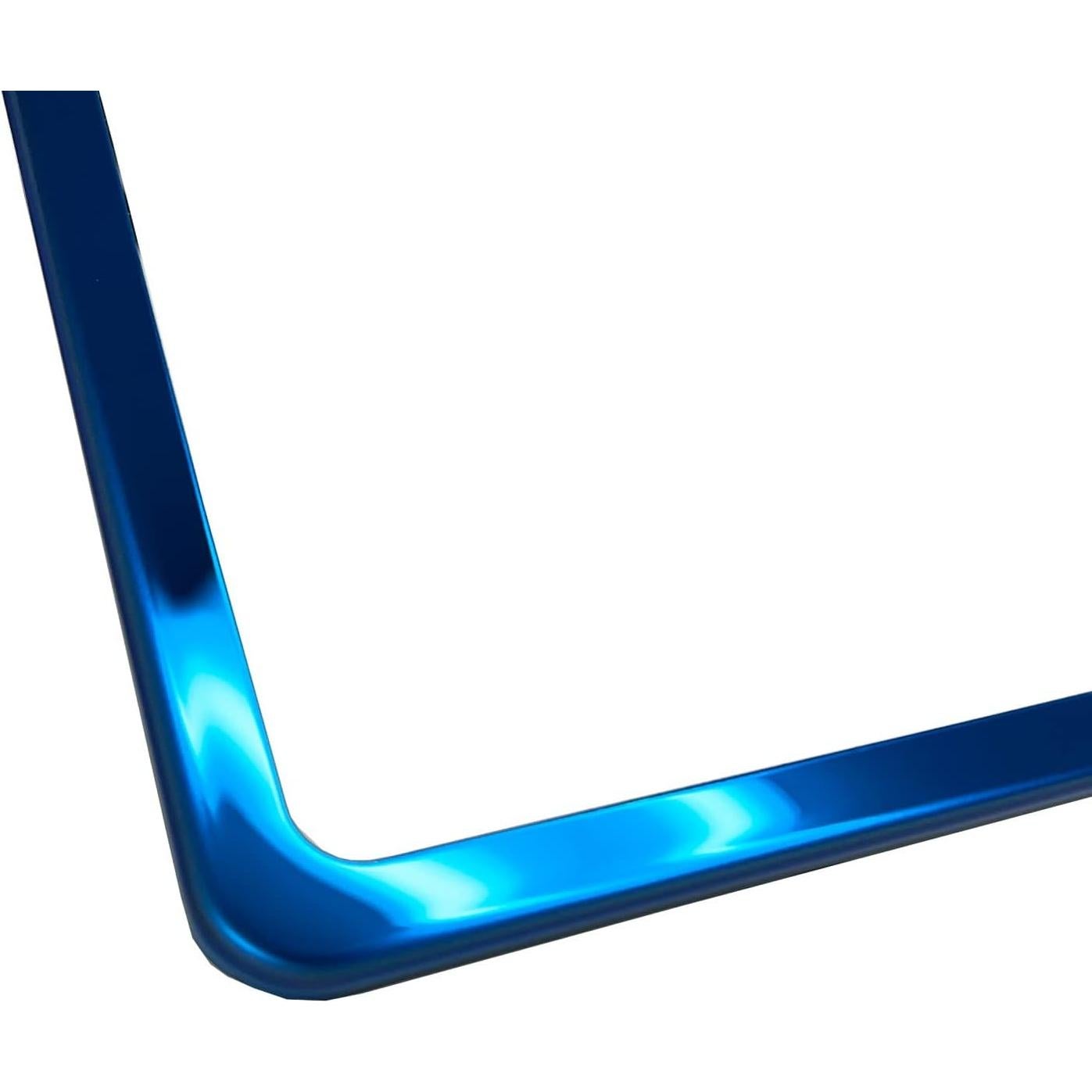 Marco de Placa de Licencia FAIPART Slim Cromo Azul Universal