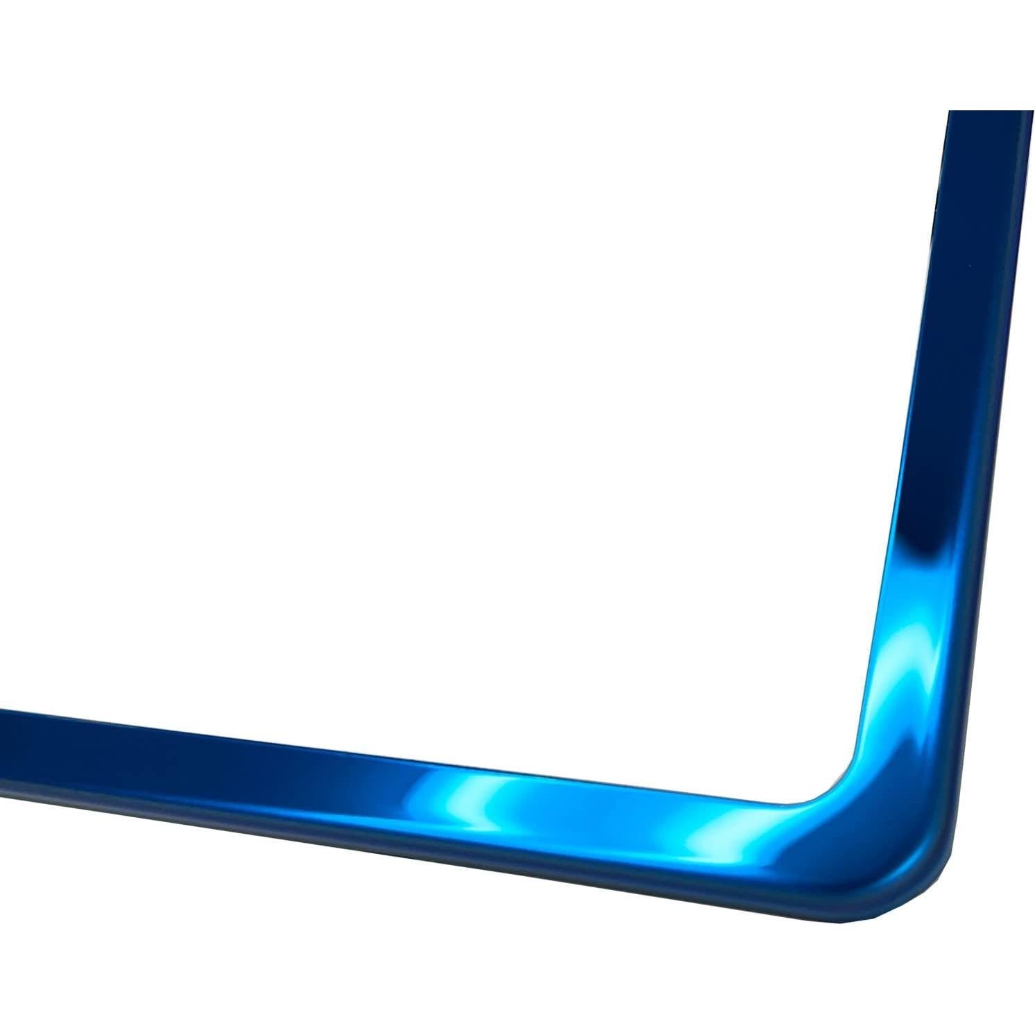 Marco de Placa de Licencia FAIPART Slim Cromo Azul Universal