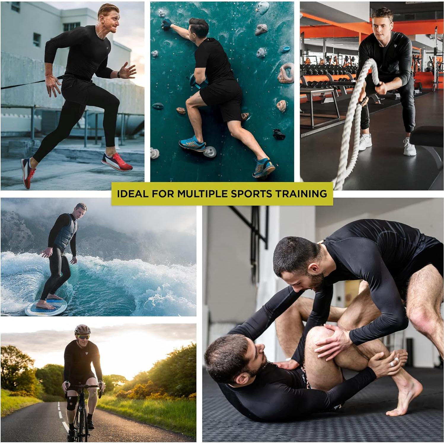 RDX Rash Guard Hombre 3XL Compresión Rápido Secado