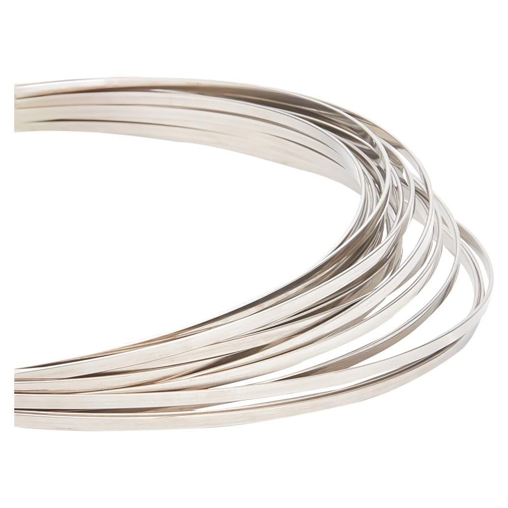 Alambre de Acero Inoxidable BENECREAT 1mm 7m para Joyería