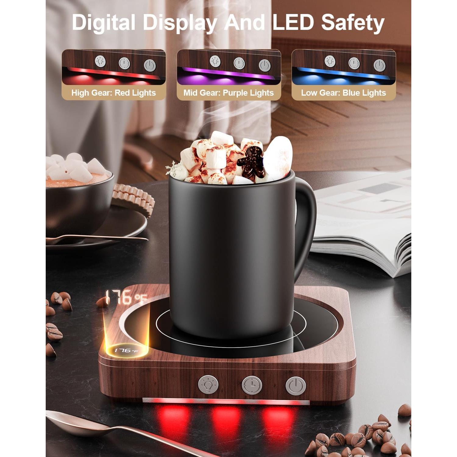 Calentador de Tazas House Gem 36W con Pantalla y Temporizador