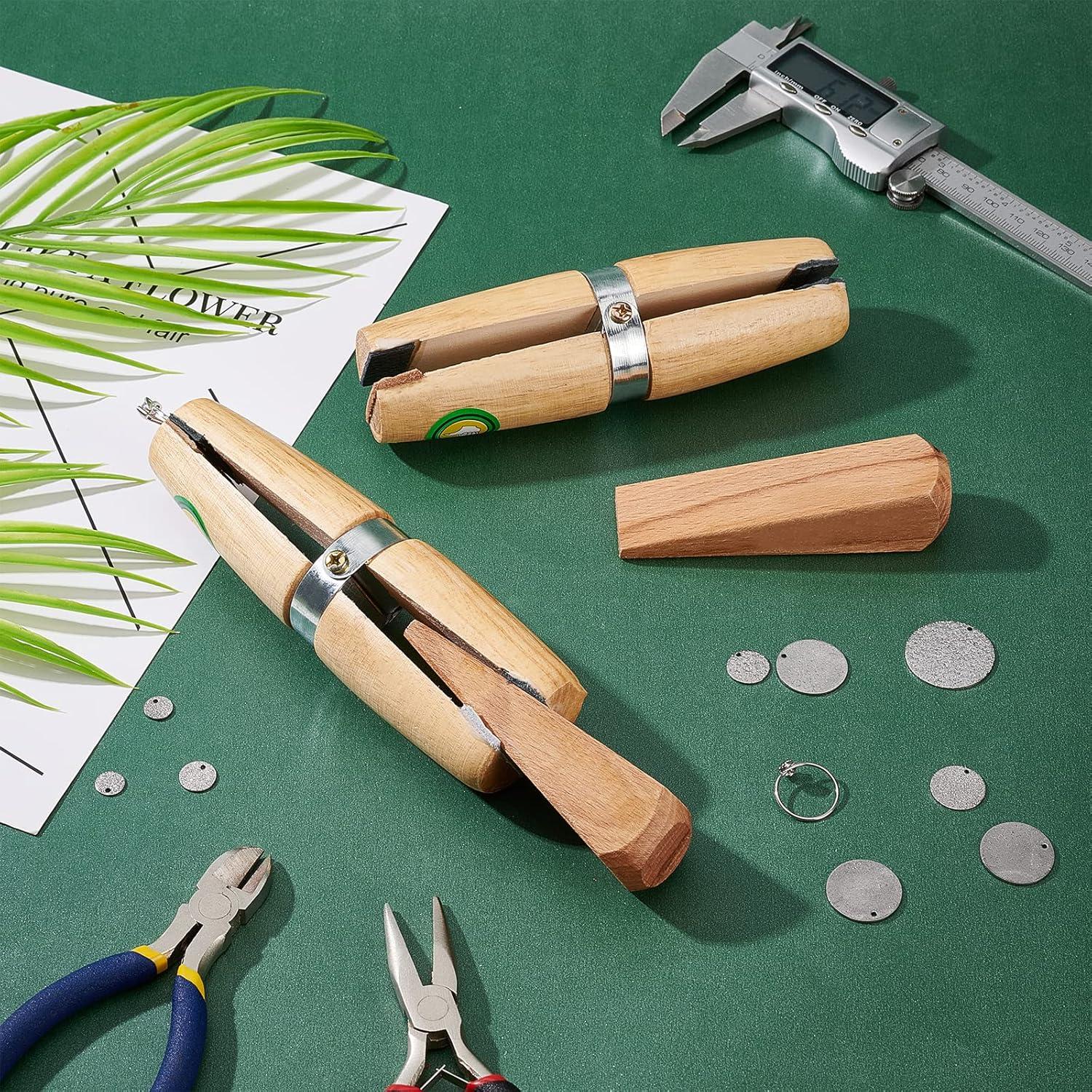 Abrazadera de Anillo de Madera PH PandaHall 2 Piezas