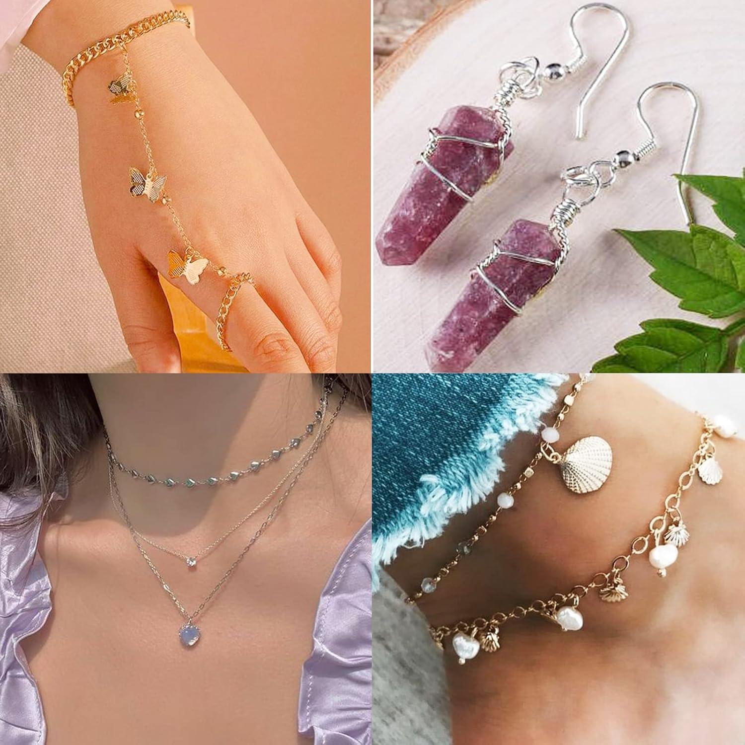 Kit de Anillas de Salto YUGDRUZY 1200 pcs para Joyas