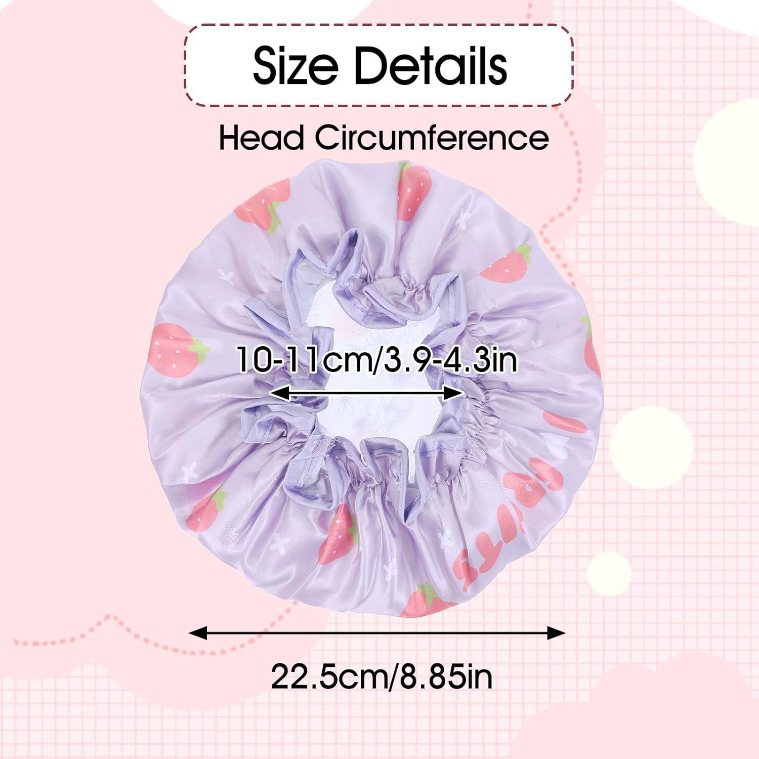 Gorros de Ducha Reutilizables para Niños Prasacco 2 Piezas