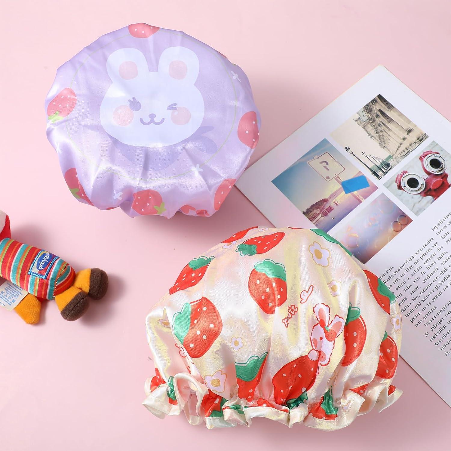 Gorros de Ducha Reutilizables para Niños Prasacco 2 Piezas