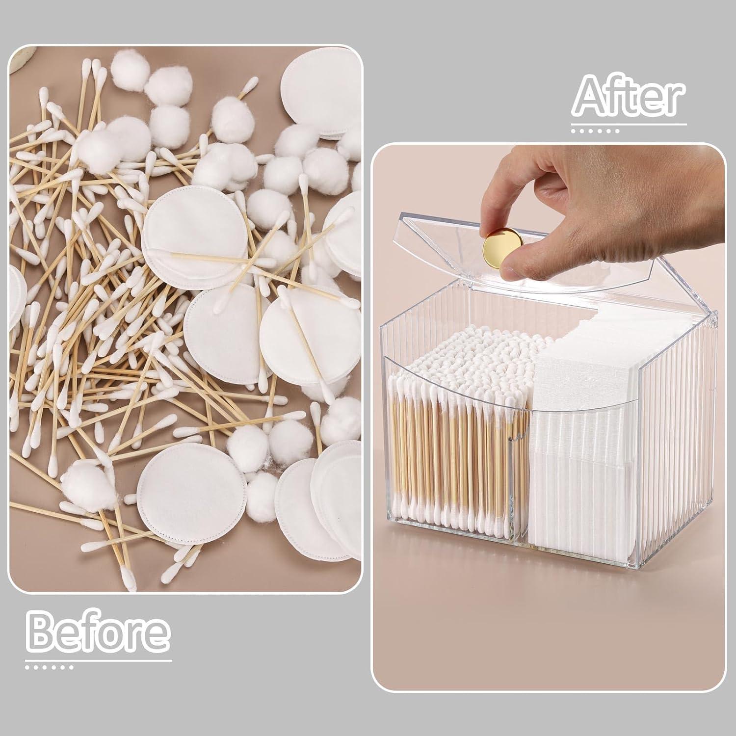 Dispensador Organizador de Baño Tbestmax 2 Secciones Claro