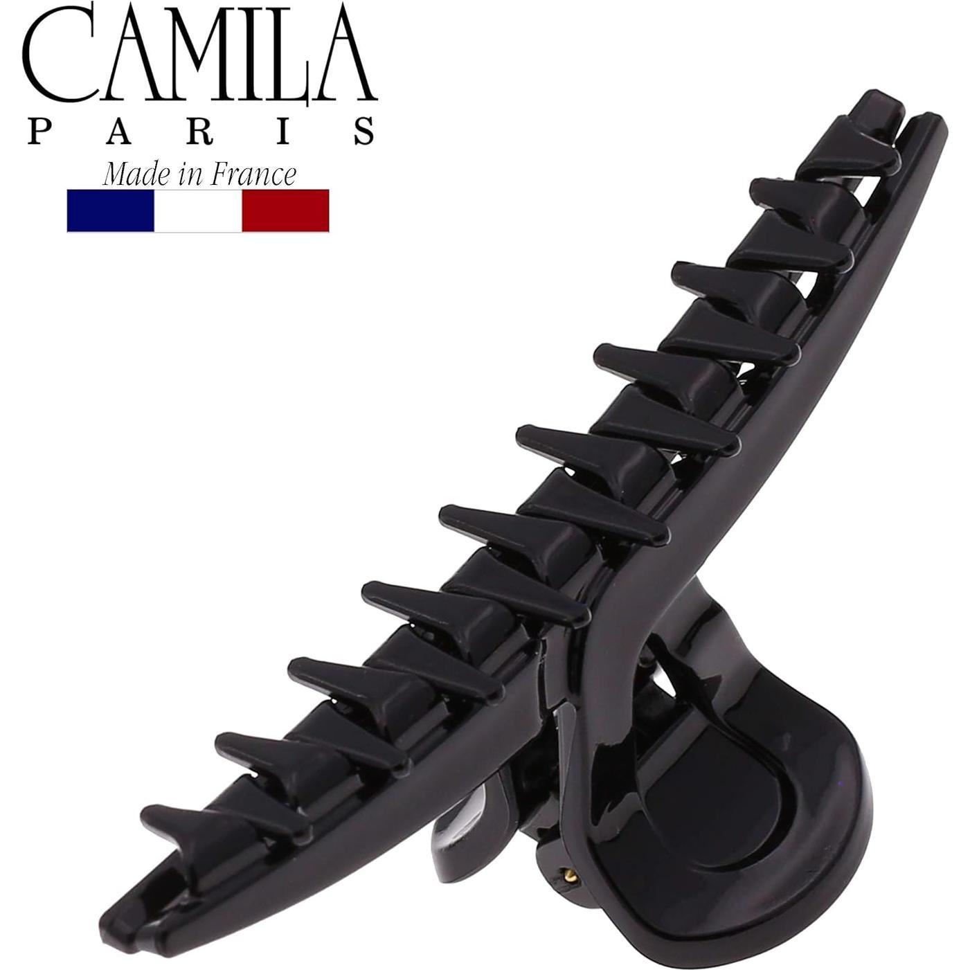Clip de Pelo Francés Camila Paris CP2661 8.25 cm Negro