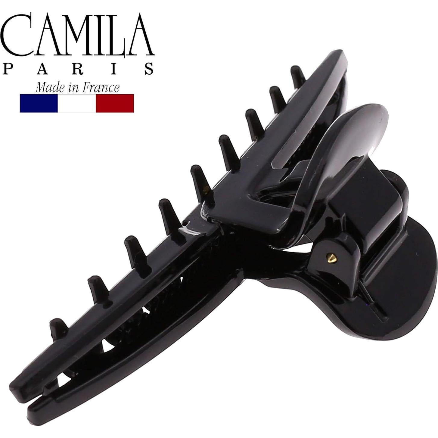 Clip de Pelo Francés Camila Paris CP2661 8.25 cm Negro