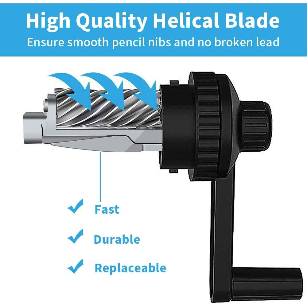 Sacapuntas Manual AFMAT para Lápices de 6-8.2mm Ajustable