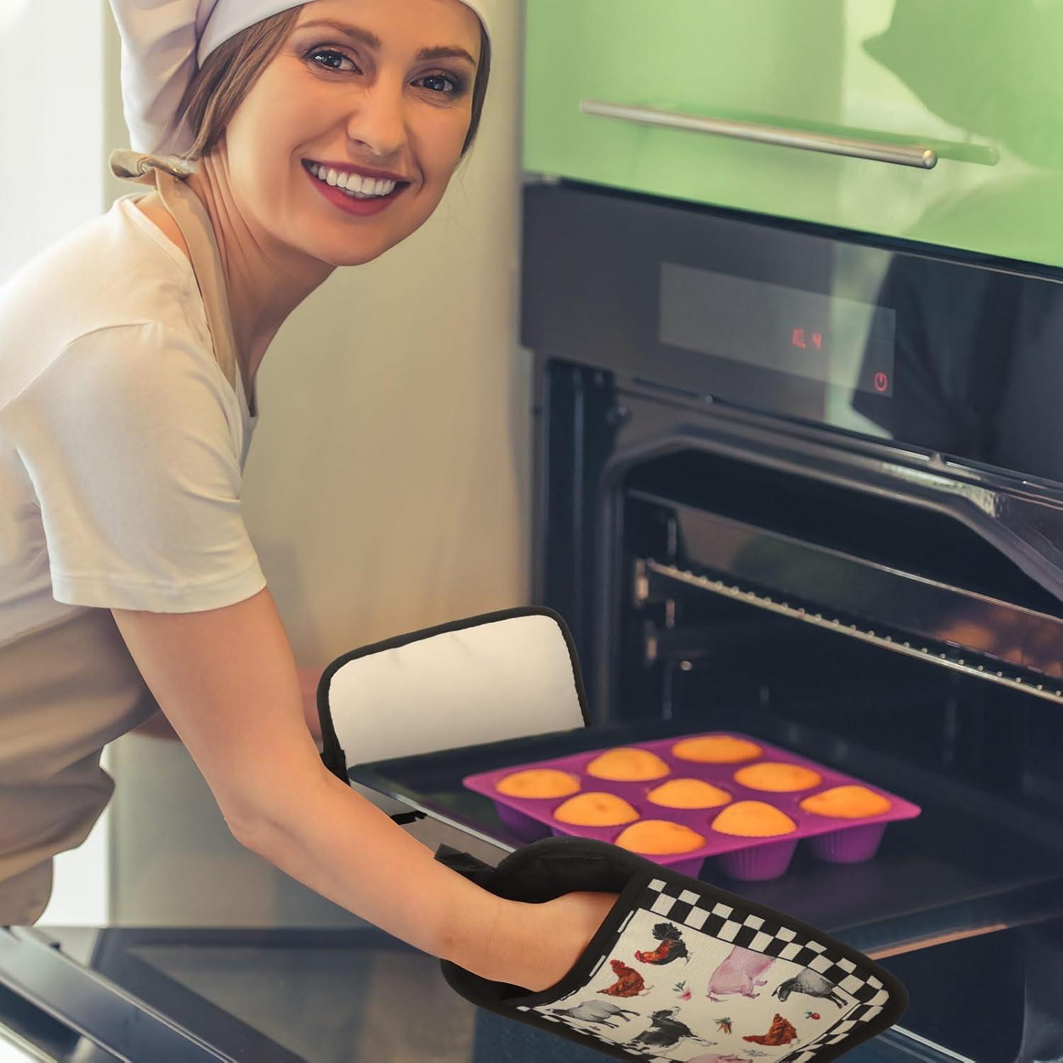 8 Soportes para Ollas Bencailor Algodón Estilo Campestre 18x23 cm