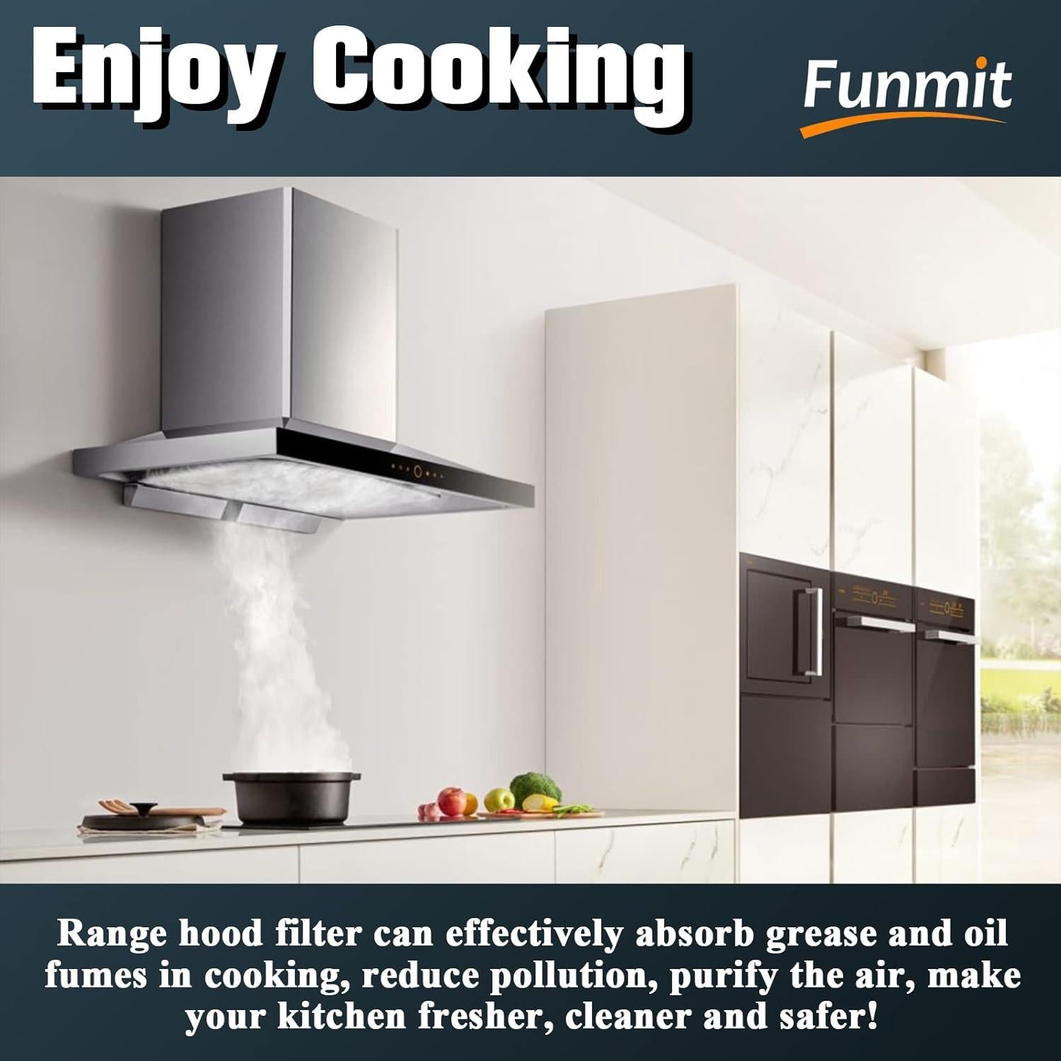 Filtro de Reemplazo 97007696 Funmit para Campana de Cocina