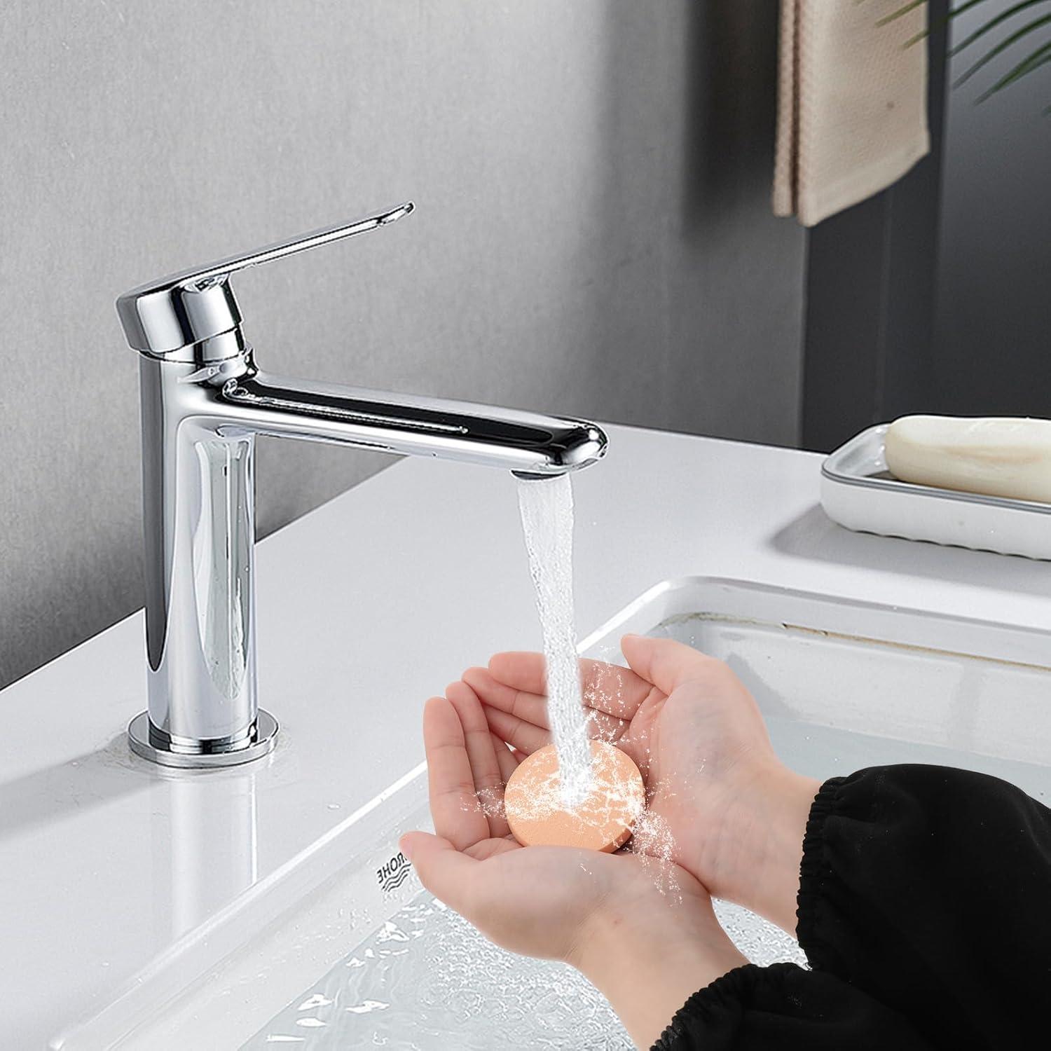 Esponjas de Maquillaje Jeffdad 12 Pcs Redondas para Base