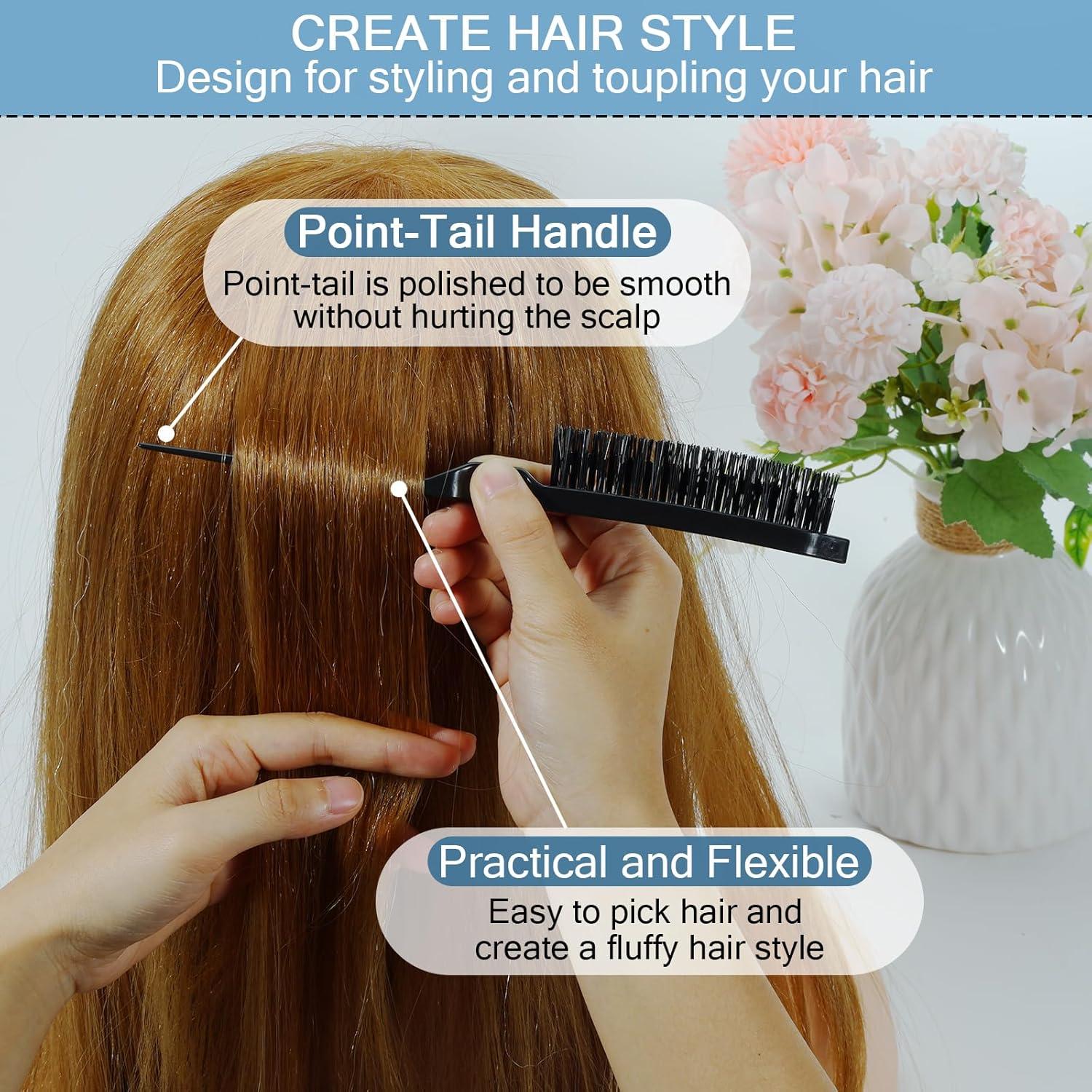 Cepillo Liso SIMPOR HF0005 con Cerdas de Nylon - Volumen