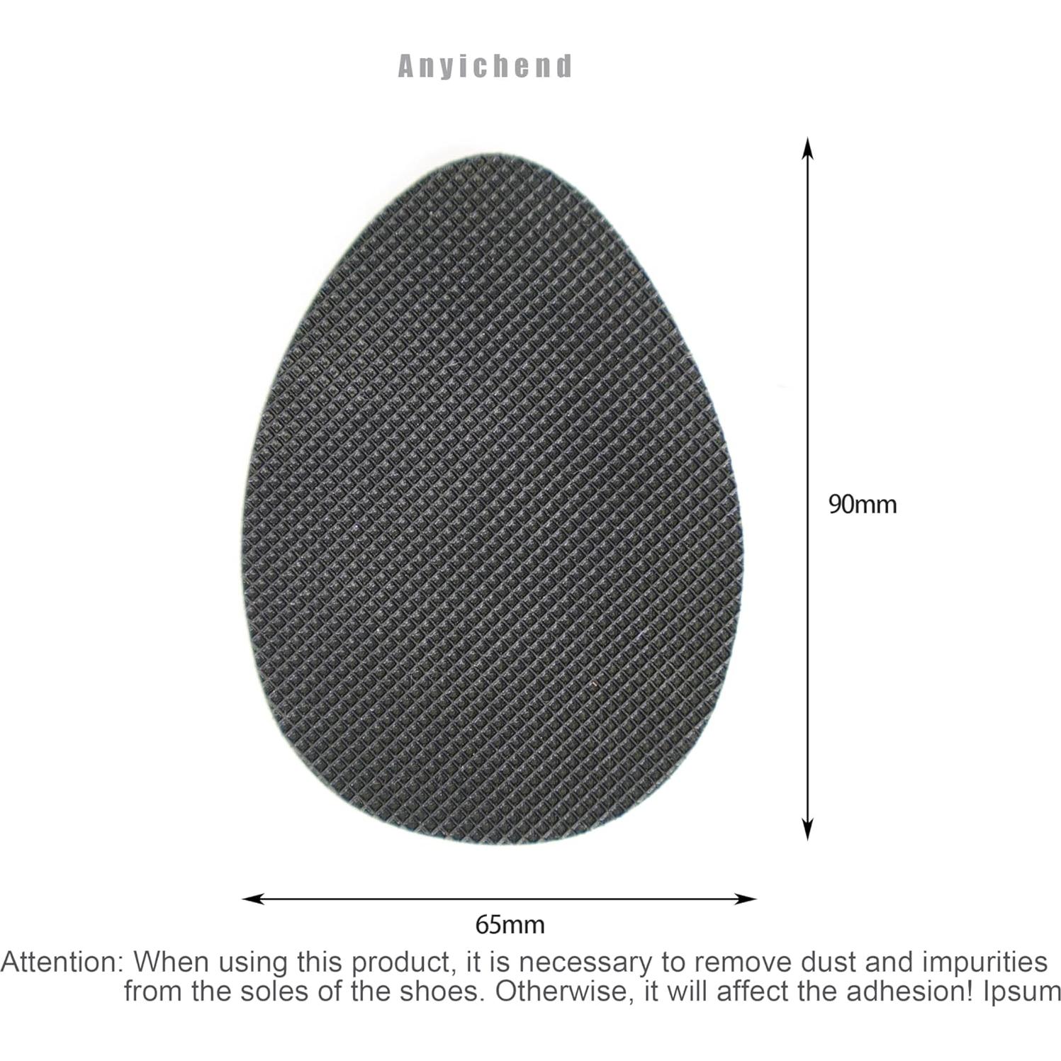 Plantillas Antideslizantes 10 Pcs XuChang RZ Goma Premium