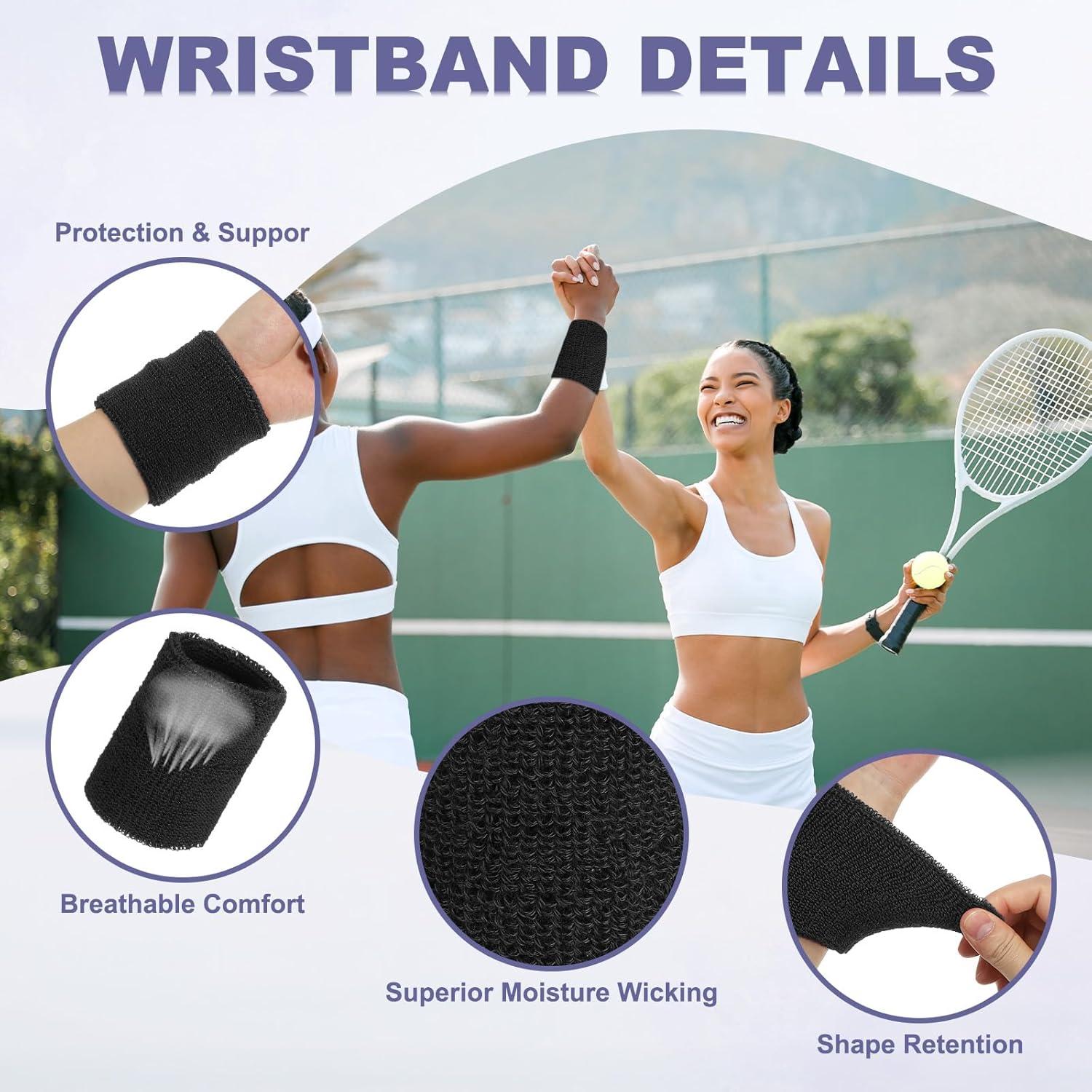 Conjunto de Bandas para Sudor MECCANIXITY Negro - Cabeza y Muñeca