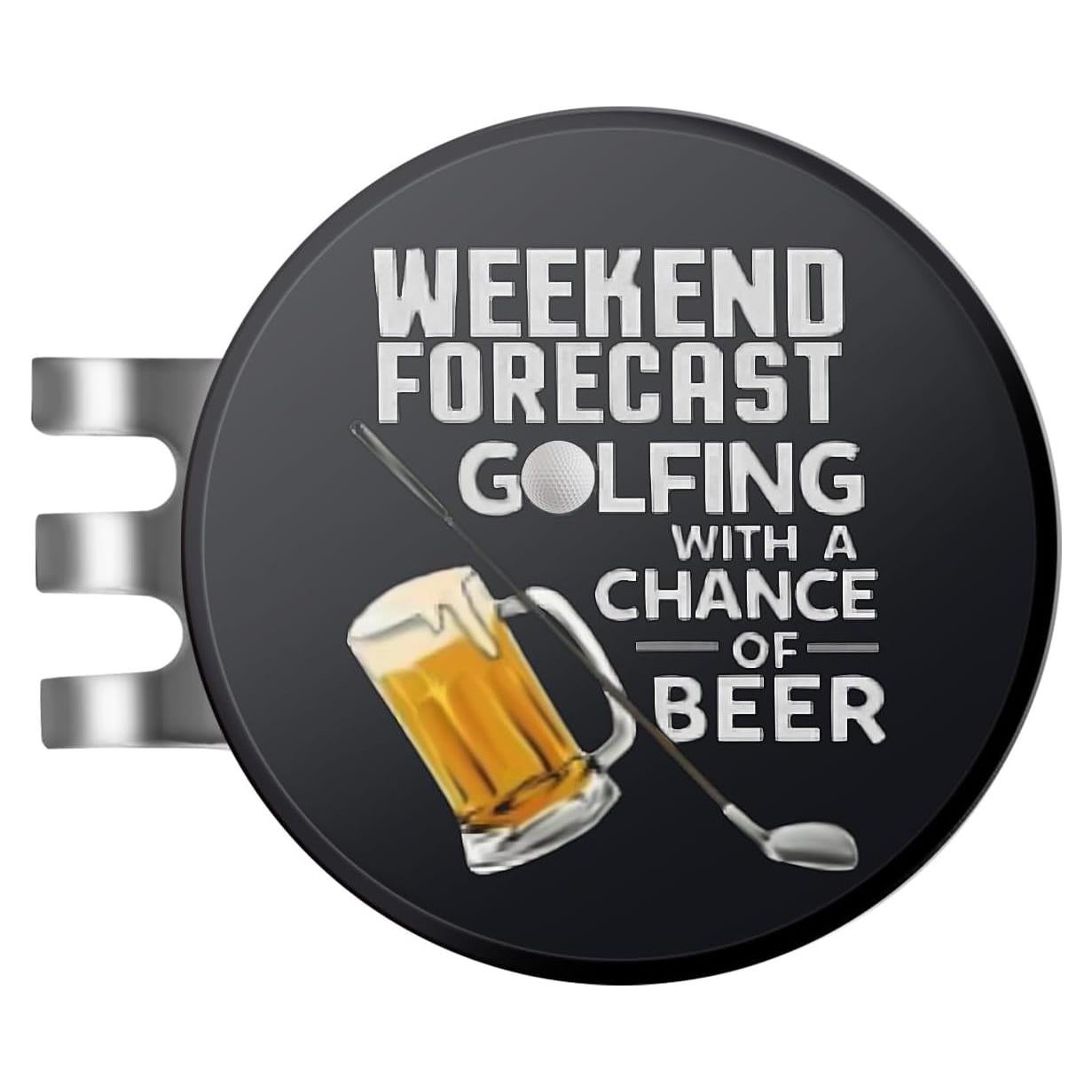 Clip de Sombrero Magnético JIUYIBC con Marcador de Golf 11.81x9.19 cm