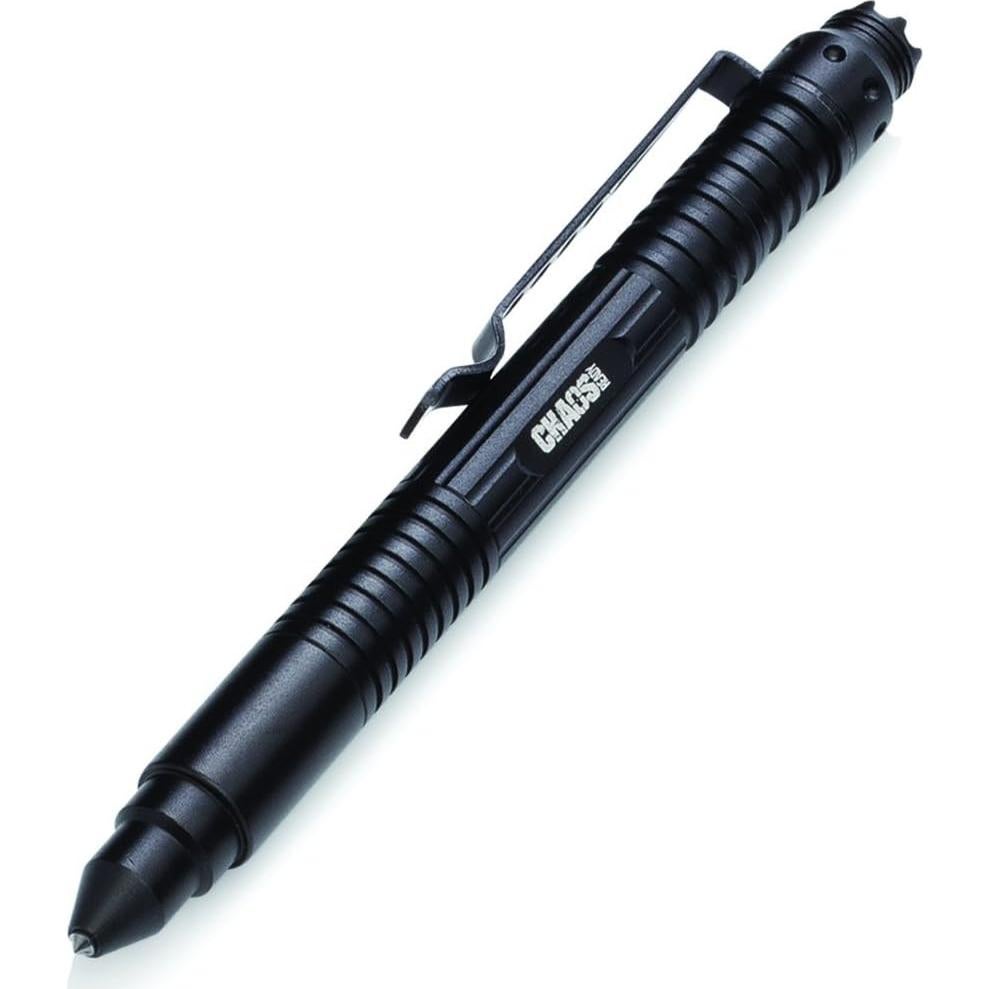 Bolígrafo Táctico Chaos Ready - EDC con Luz y Rompevidrios