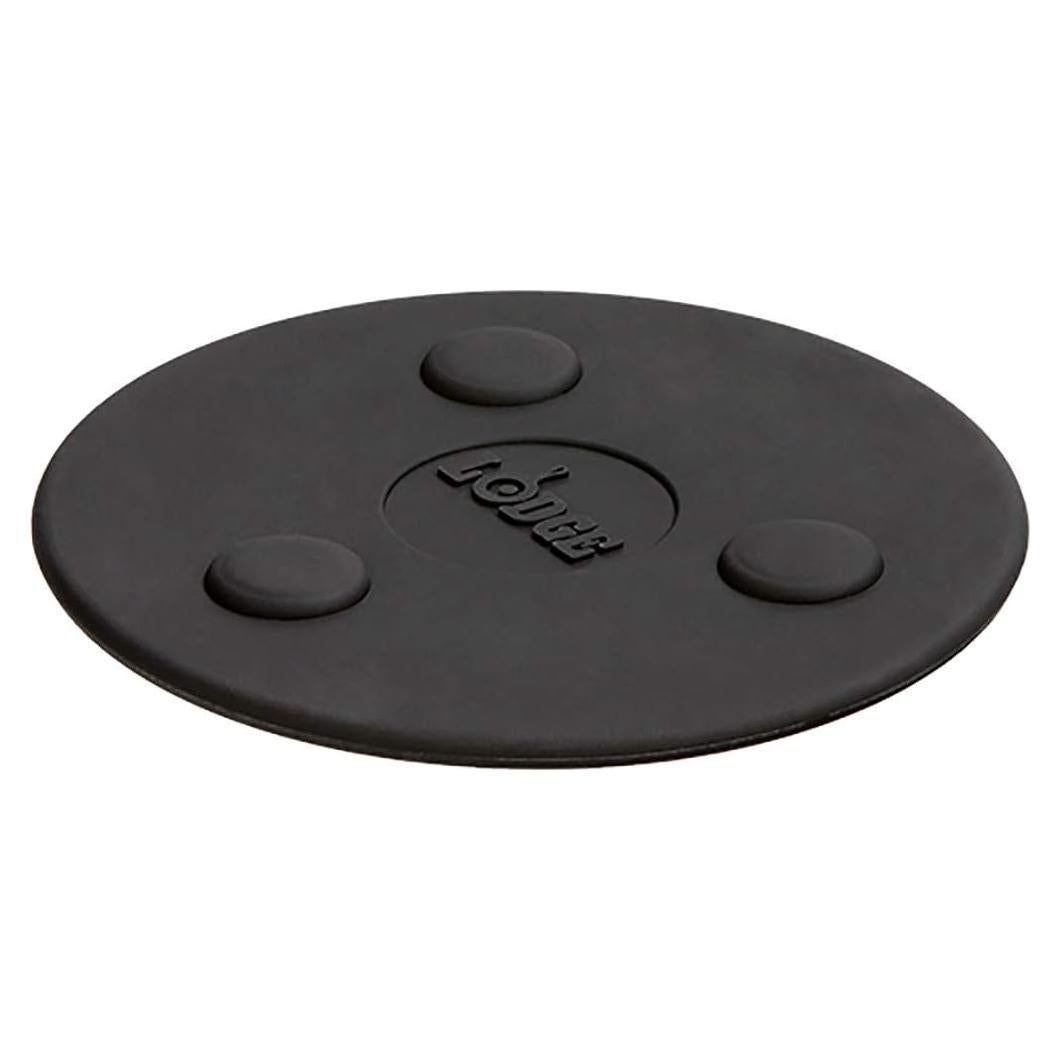 Trivet Magnético de Silicona Lodge 14.6 cm Negro