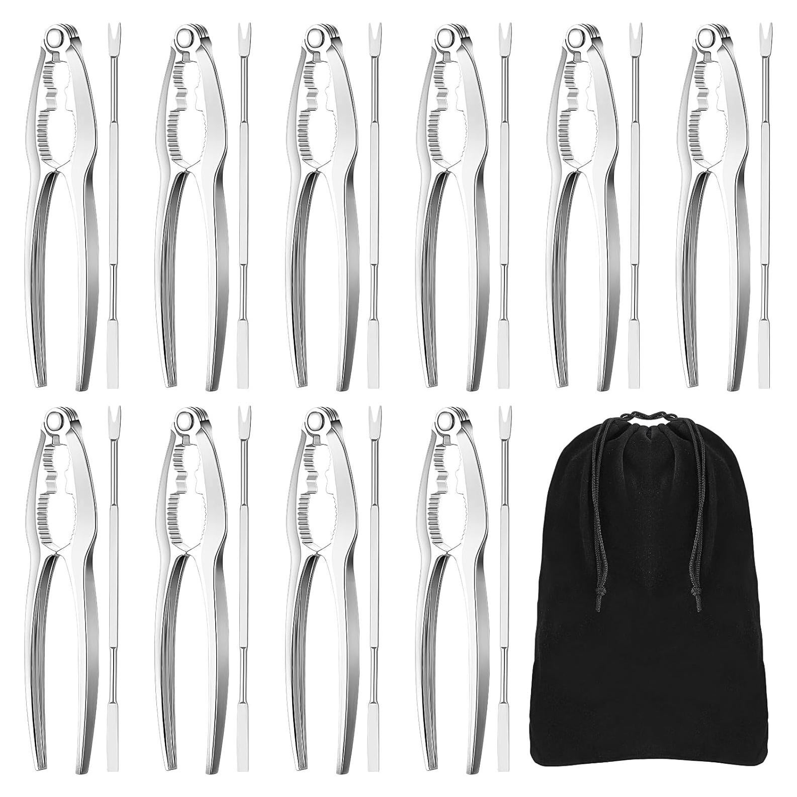 Juego de Herramientas para Mariscos Zhehao 21 Piezas Acero Inoxidable