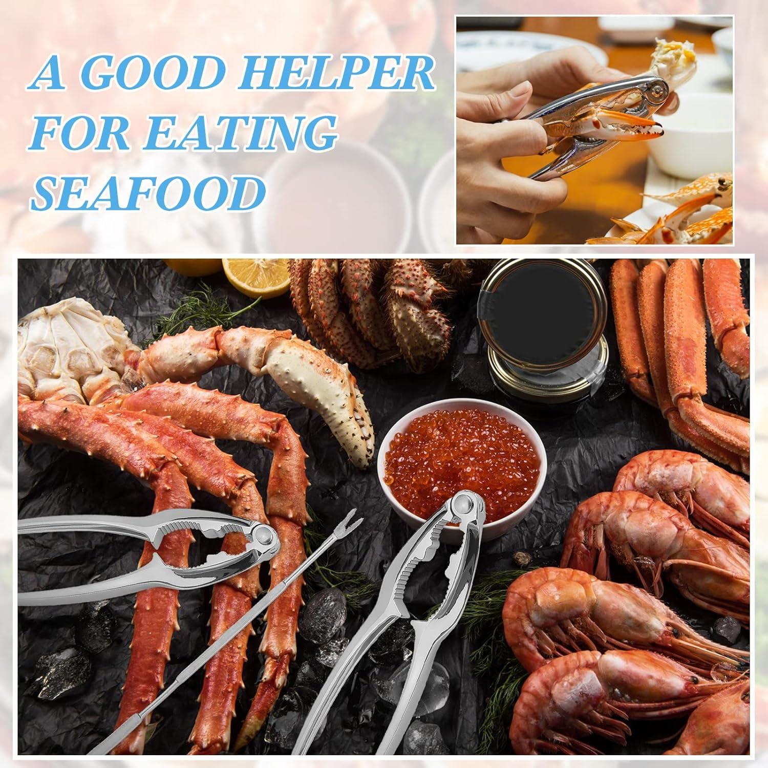 Juego de Herramientas para Mariscos Zhehao 21 Piezas Acero Inoxidable