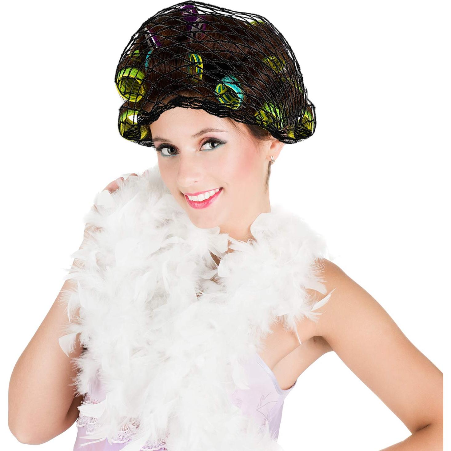 Red de Cabello Triangular de Algodón WILLBOND - 90x145 cm, Negra