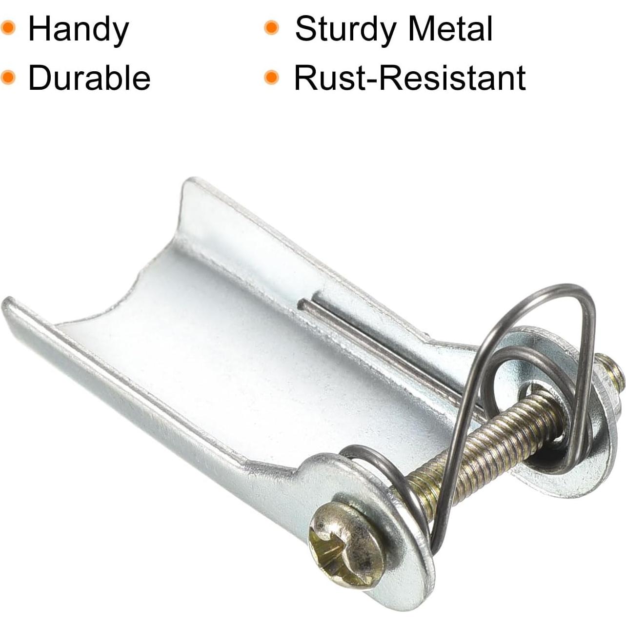 Gancho de Reemplazo PATIKIL 33mm Metal 2 Piezas Plata