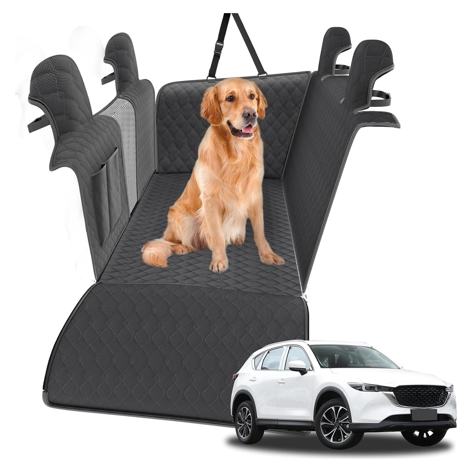 Funda de Asiento para Perros RUIANTE Negra Hamaca SUV 2018-2025