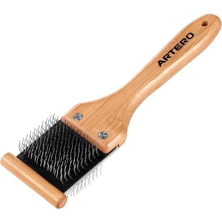 Cepillo Doble Flexible Artero S - Multiusos para Perros y Gatos