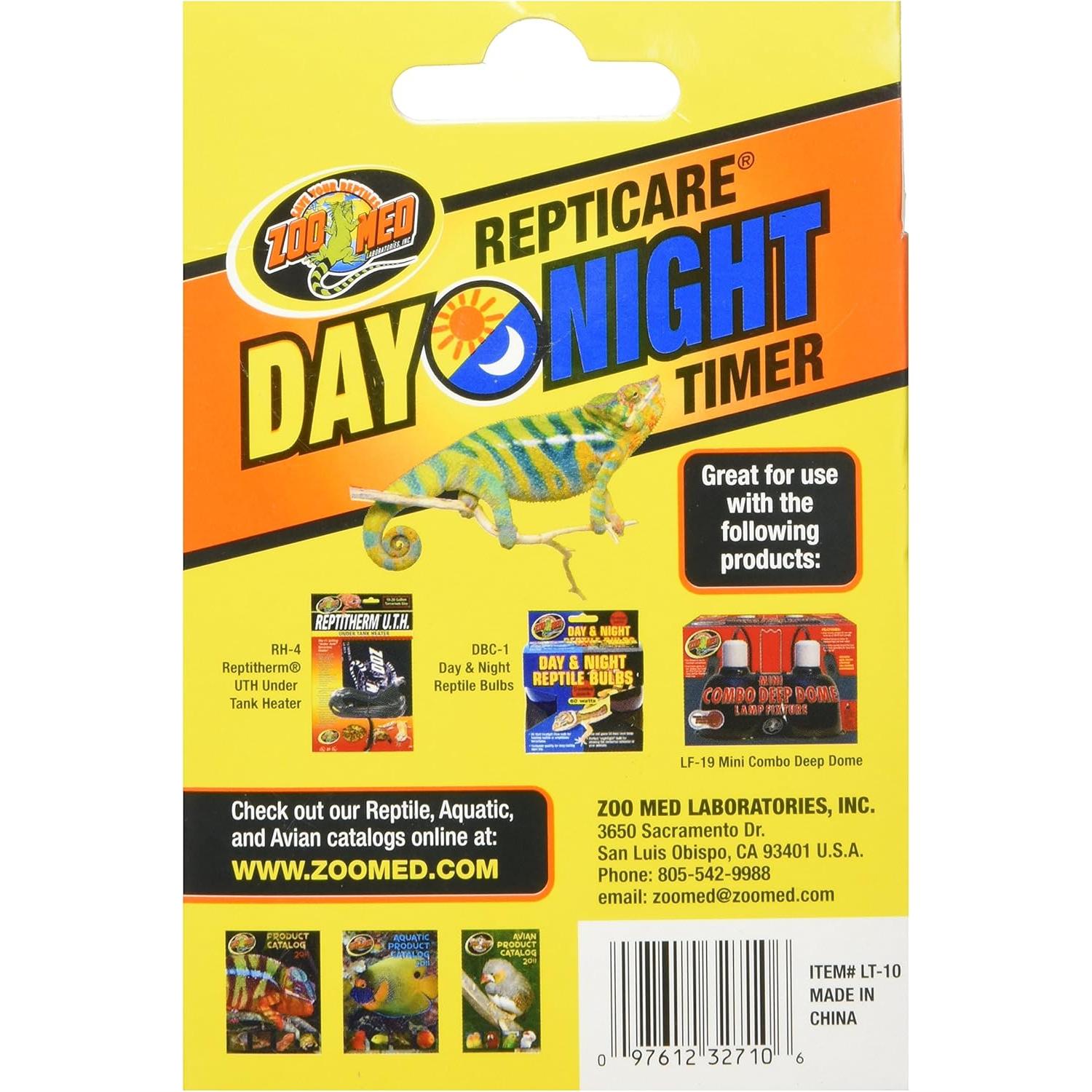 Temporizador Día y Noche Zoo Med Repticare 24x31.6cm