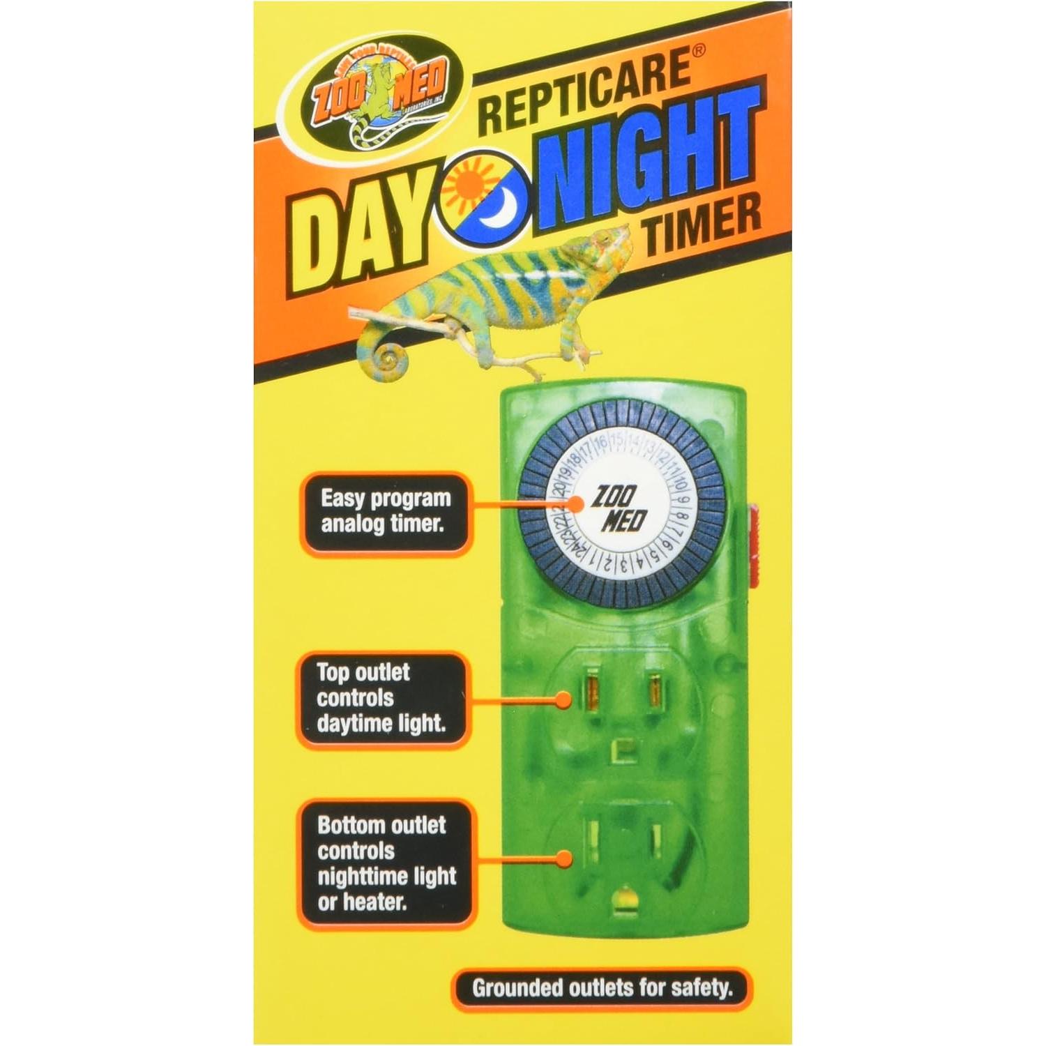 Temporizador Día y Noche Zoo Med Repticare 24x31.6cm